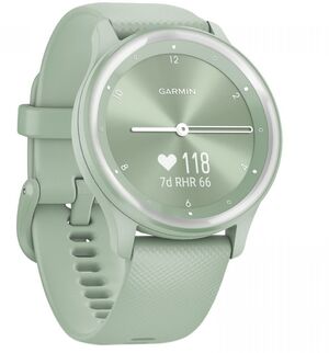 Смарт-часы Garmin vivomove Sport Cool Mint Case and Silicone Band with Silver Accents (010-02566-03)