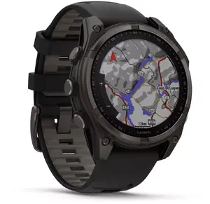 ハンドサム Смарт-часы Garmin fenix 8 47mm Solar Sapphire Carbon grey DLC
